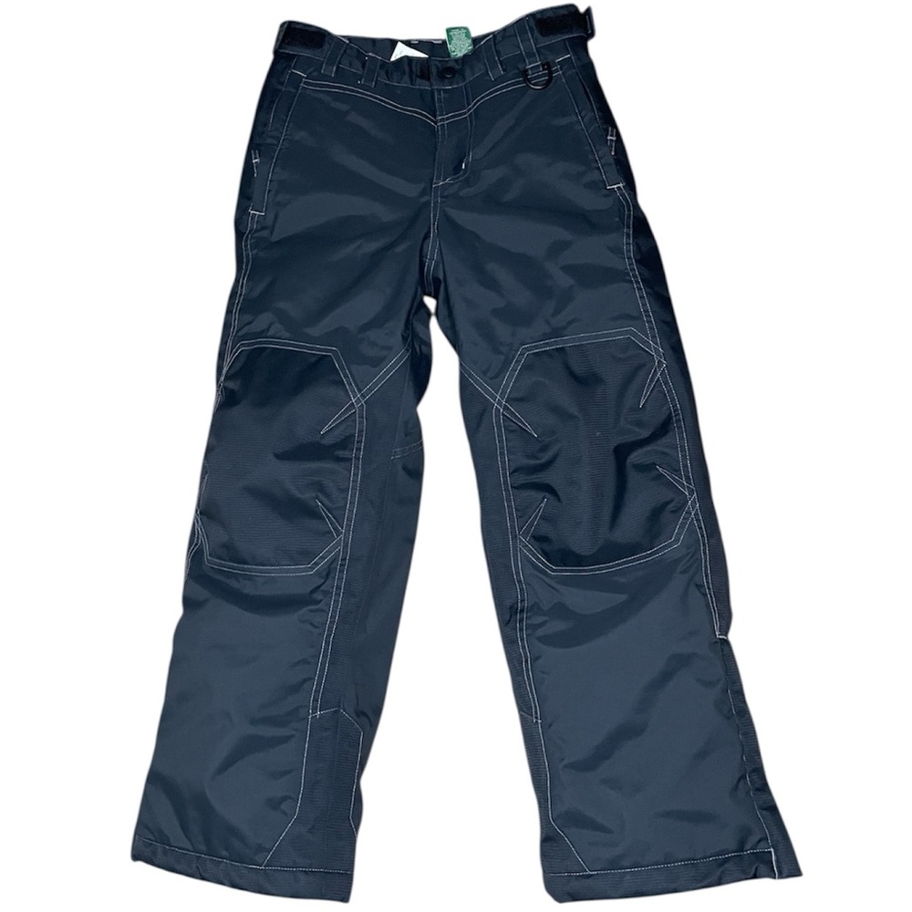 LL Bean Black Ski/Snow Pants-Kids Size 8